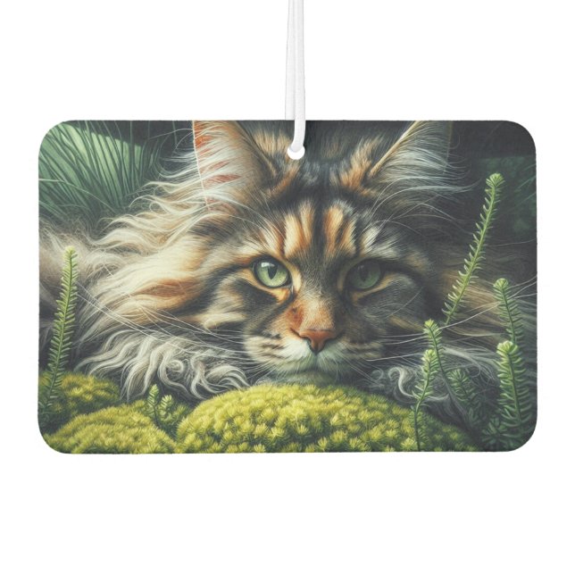 Forest Guardian Feline Air Freshener (Front)