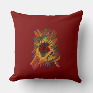 Forest Guardian Throw Pillow