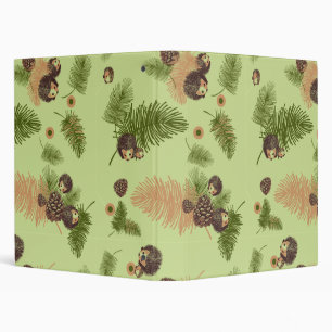 Forest Hedgehogs Binder