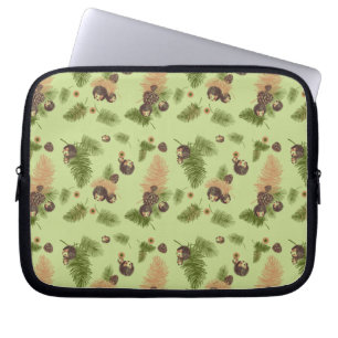 Forest Hedgehogs Laptop Sleeve