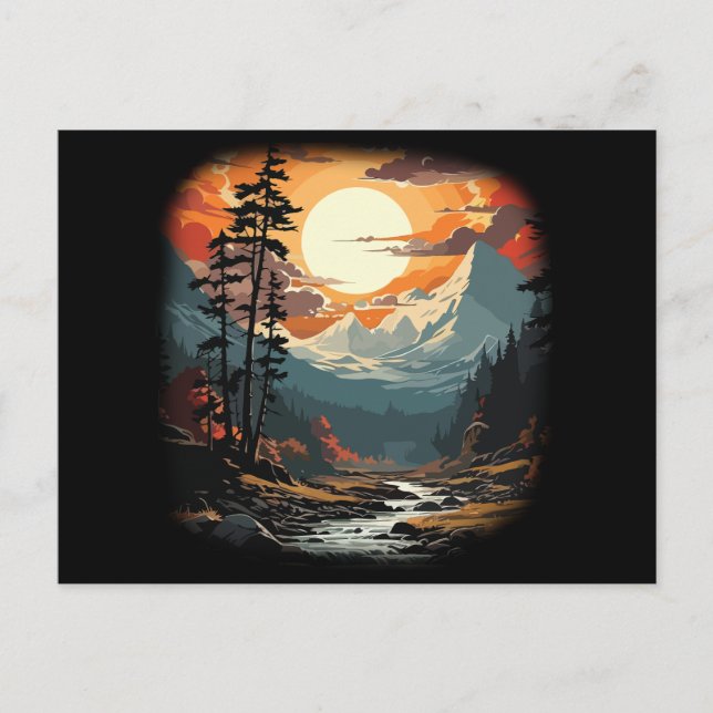 Forest Holiday Postcard (Front)
