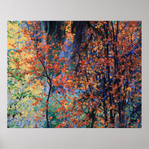 Forest in Autumn Poster
