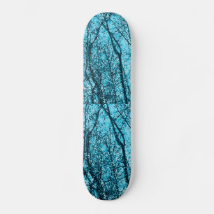 Forest In Azure Skateboard