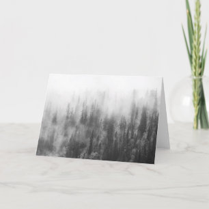 Forest in Fog Card
