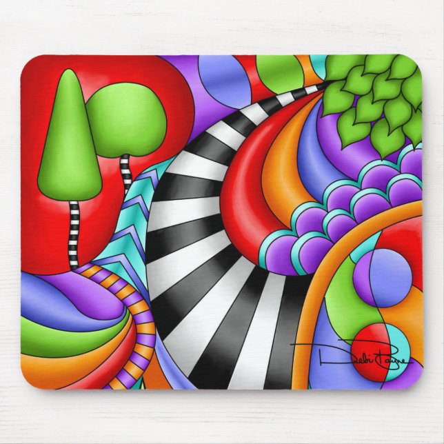 Forest Journey Mouse Pad (Front)