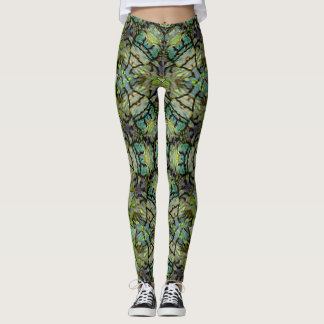 Forest Kaleidoscope Leggings