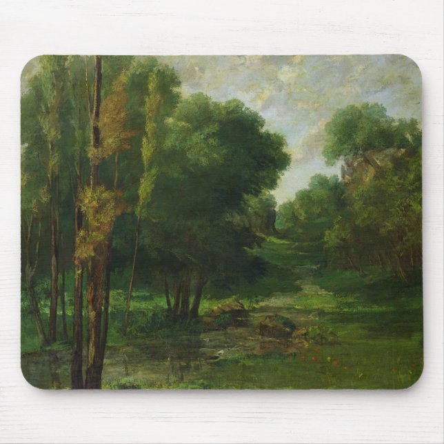 Forest Landscape, 1864 Mouse Pad (Front)