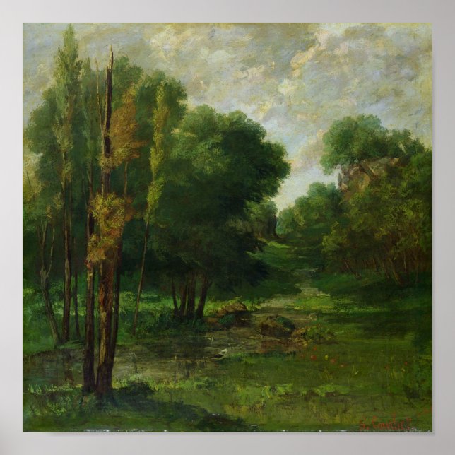 Forest Landscape, 1864 Poster (Front)