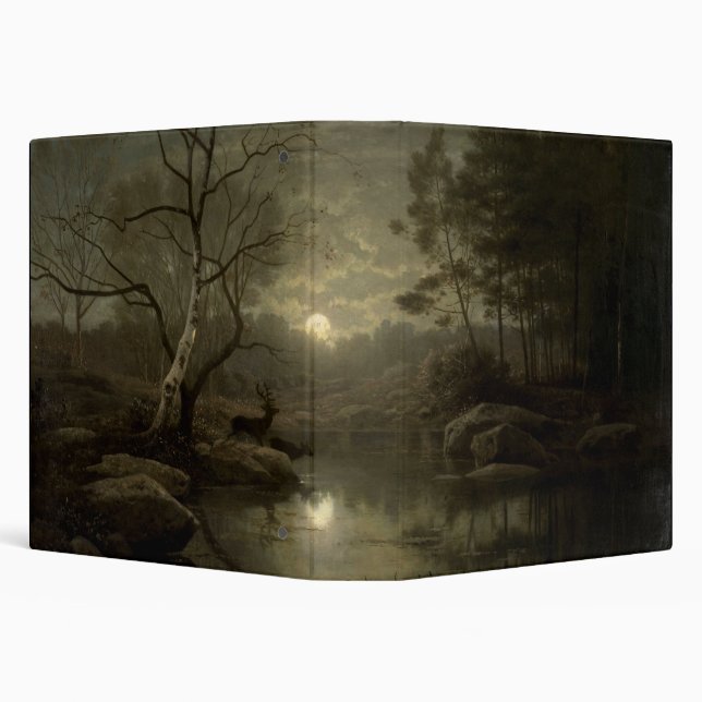 Forest Landscape by Moonlight Binder (Background)