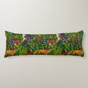 Forest life body pillow