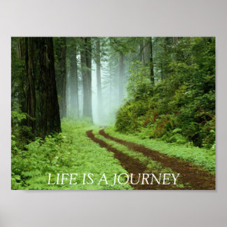 Forest, LIFE IS A JOURNEY Poster