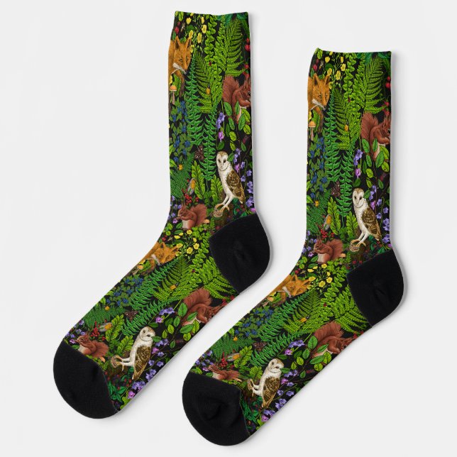 Forest life socks (Left)