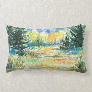 Forest Lumbar Pillow