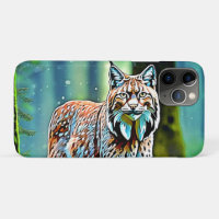 Forest Lynx Gaze Design