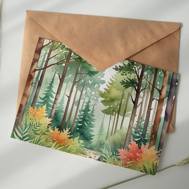 Forest Magic Woodsy Postcard (Forest Magic Woodsy Postcard)