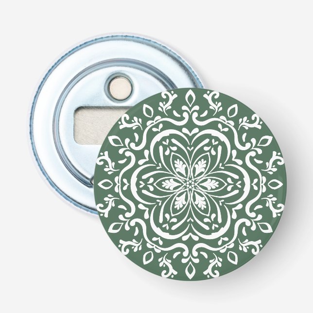 Forest Mandala Bottle Opener (Front)