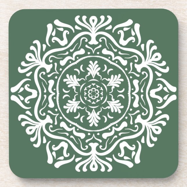 Forest Mandala Coaster (Front)