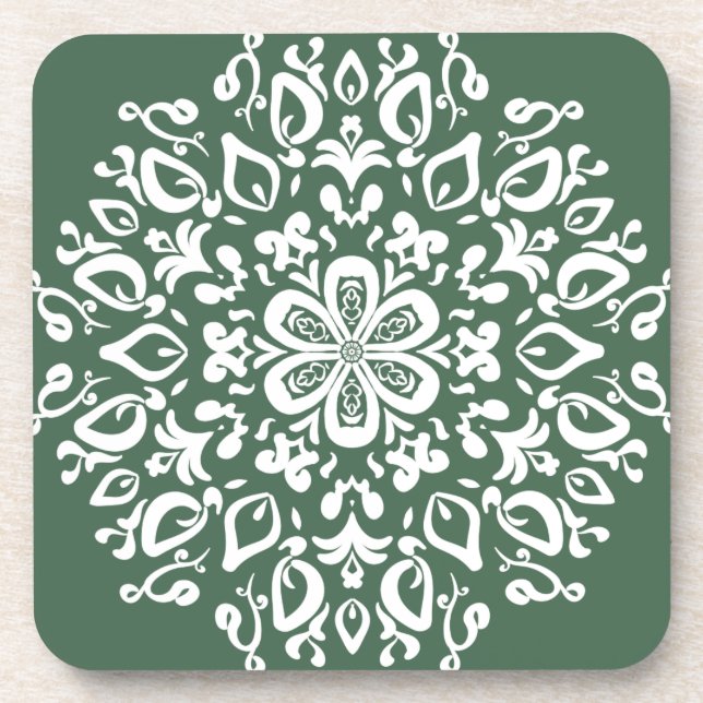 Forest Mandala Coaster (Front)