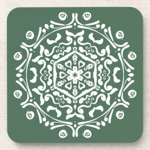 Forest Mandala Coaster