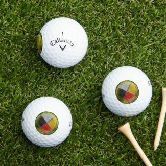 Forest Medicine Wheel 12pk Warbird Golf Balls