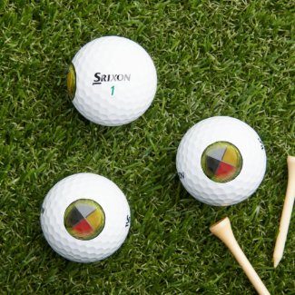 Forest Medicine Wheel 3pk Srixon Golf Balls
