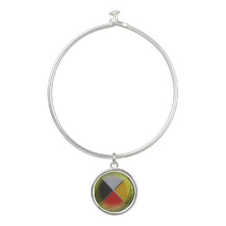 Forest Medicine Wheel Bangle Bracelet