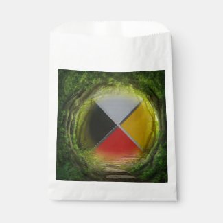 Forest Medicine Wheel Favour Bags