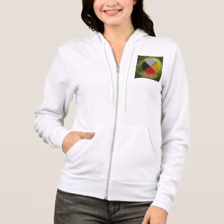 Forest Medicine Wheel Full zip hoodie Sweatshirts