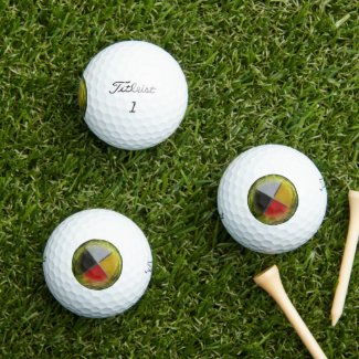 Forest Medicine Wheel Titleist Golf Balls