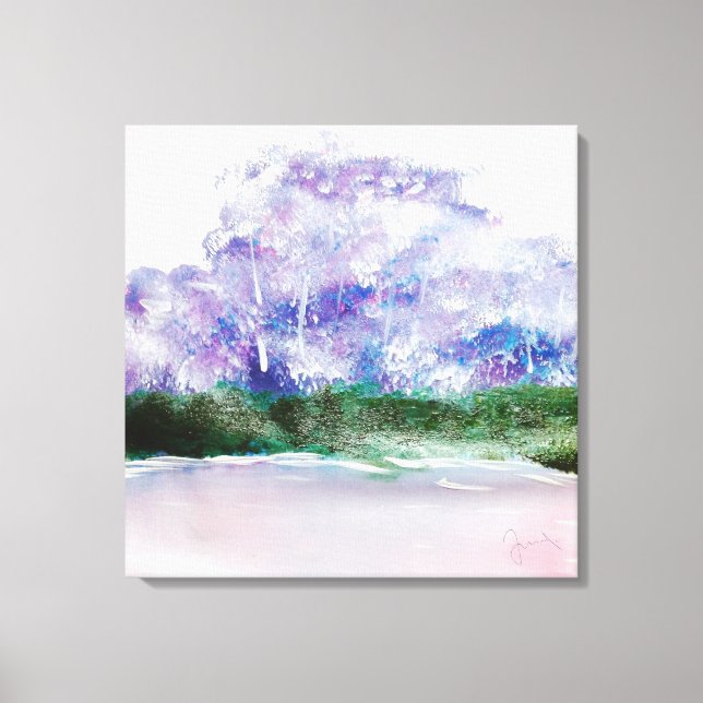 Forest Meditation | Canvas Print (Front)