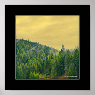 Forest Mist Poster