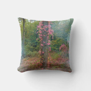 Forest mood  poster throw pillow