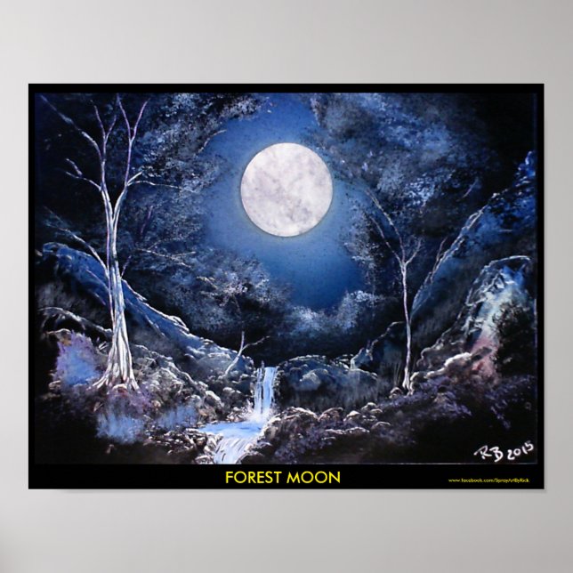 Forest Moon Poster (Front)