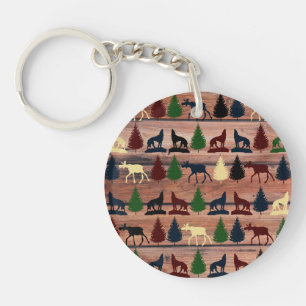 Forest Moose Wolf Wilderness Mountain Cabine Russe