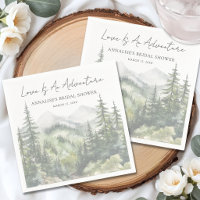 Forest Mountain Adventure Bridal Shower