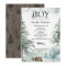 Forest Mountain Boy Country Bear Deer Baby Shower
