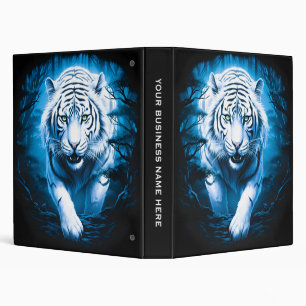Forest Mystic Wild White Tiger Binder