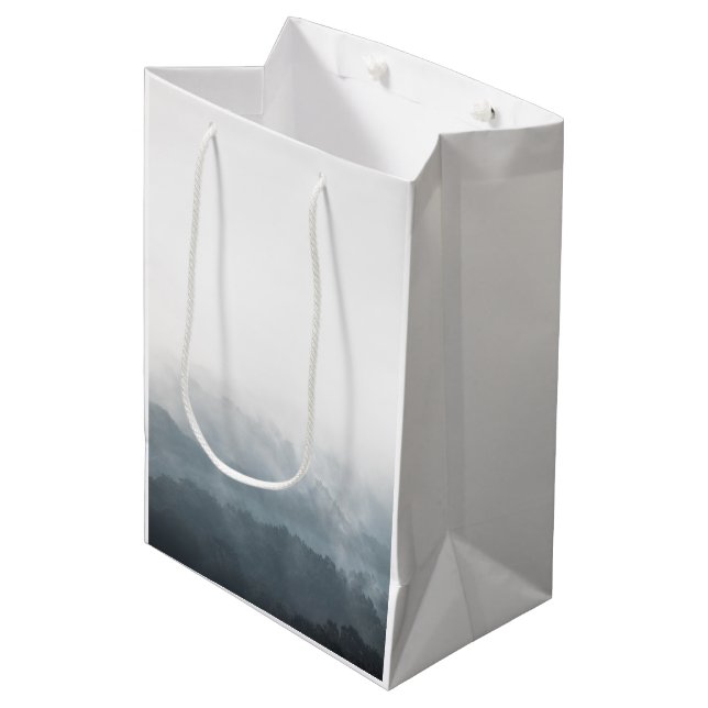 Forest Nature Photo Medium Gift Bag (Front Angled)