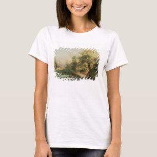 Forest near Vienna, 1852 (oil on canvas) T-Shirt