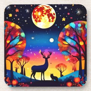 Forest Night Glow Coaster