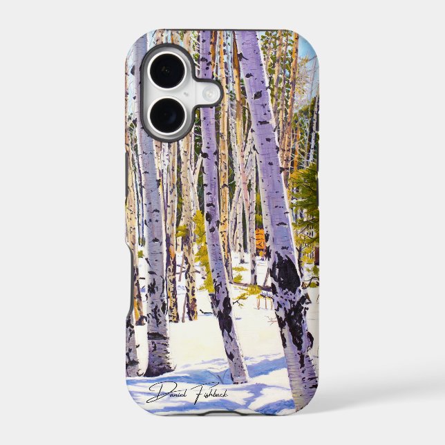 Forest of Aspen Trees (Back)