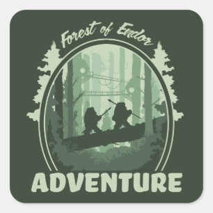 Forest of Endor Adventure Square Sticker