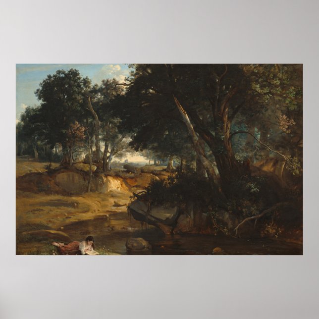  Forest of Fontainebleau Poster (Front)