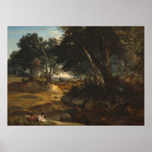  Forest of Fontainebleau Poster