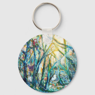 Forest of Life Keychain