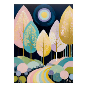 Forest of Lumina Poster