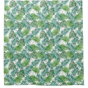 Forest of Palm Fronds Shower Curtain