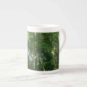 Forest of Palm Trees Tropical Nature Bone China Mug