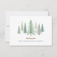 Forest of Trees Personalized Stationery
