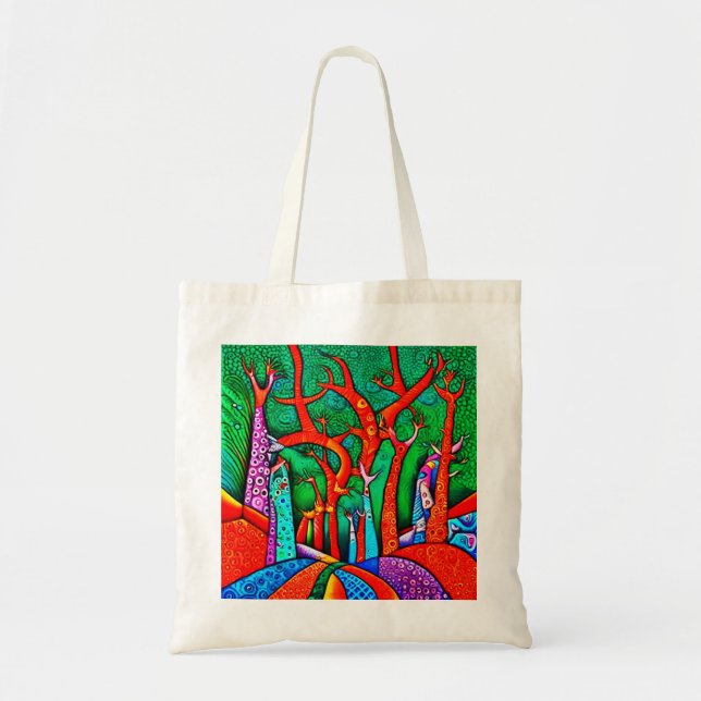 Forest on the Hills Tote Bag (Front)